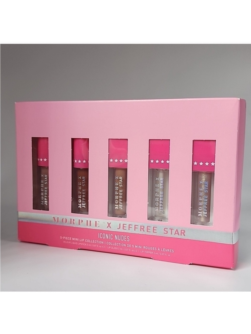 Morphe x Jeffree Star Iconic Nudes 5-Piece Mini Lip Collection